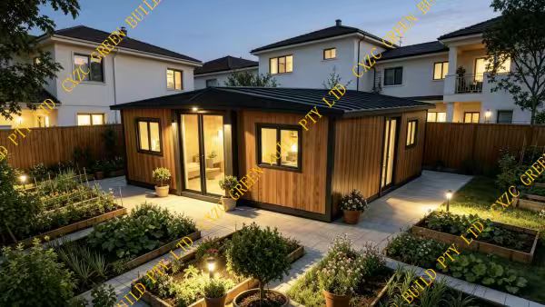 Prefab housing manufacturing workshop